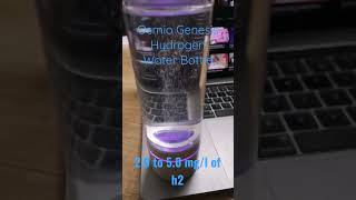 The Osmio Genesis Hydrogen Water Bottle is our best hydrogen water bottle yet 20 to 50 mgl h2 [upl. by Acnalb]