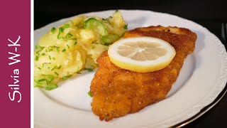 Schnitzel  Schweineschnitzel  paniertes Schnitzel [upl. by Swagerty]