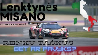 MISANO trasa su McLaren GT3 lenktynių diena [upl. by Jordison]