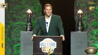 Clay Matthews full speech  2024 Green Bay Packers Hall of Fame [upl. by Assillim]