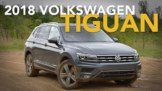 2018 Volkswagen Tiguan Review  First Drive [upl. by Yrahca]