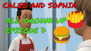 Caleb and Sophia  All Grown Up  Episode 7  Burger Universe Break [upl. by Carder]