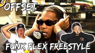 THIS FREESTYLE WAS SO FCKING 🔥🔥  OFFSET  FUNK FLEX  FREESTYLE203 Reaction [upl. by Anemaj]