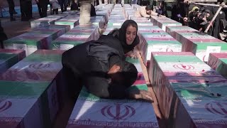 Mourners in Iran call for revenge as suspects arrested  REUTERS [upl. by Haroun607]