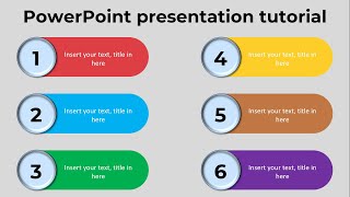 How to make an interactive PowerPoint presentation  PowerPoint basic training [upl. by Sontich953]