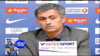 José Mourinho  Rueda de Prensa  Barcelona vs Real Madrid 50  Lunes 29 Nov 2010 [upl. by Altman]