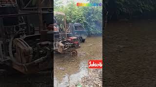 Alat berat mini rakitan anak bangsa Indonesia bejayasvc viralvideo alatberat [upl. by Nehgam]