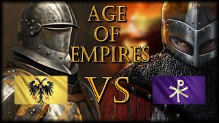 I’m not for everyone I’m barely for me AoE IVRanked 1v1 HRE vs Byzantines [upl. by Nnylyahs]