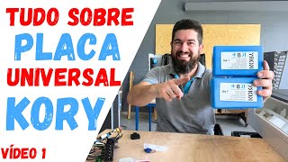 Instalação de PLACA UNIVERSAL Kory para AR CONDICIONADO [upl. by Asilim]