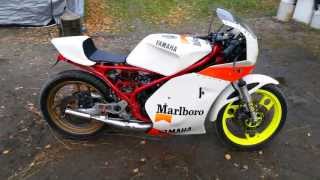 Yamaha rd 350 ypvs track 1984 [upl. by Erreit773]