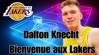 Dalton Knecht Bienvenue aux Los Angeles Lakers [upl. by Nanny]