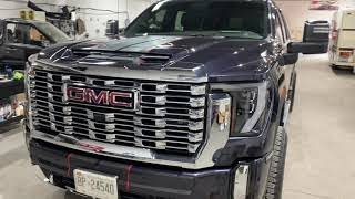 GMC Sierra HD hood scoop removal [upl. by Suivart779]