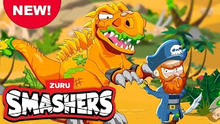 SMASHERS Skull Mountain  Season 5 Episode 10  Kids Cartoons  Zuru  Smashers World [upl. by Patrizia241]