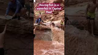 Damming a Waterfall trending video travel video music waterfalls all [upl. by Odey]