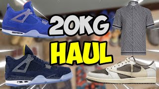 20KG TAOBAOWEIDIAN MEGA HAUL JORDAN UNION YEEZY NIKE [upl. by Courtney]