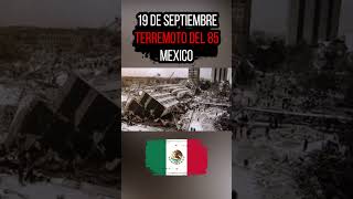 🔴El dia Mas Triste de Mexico shorts Terremoto de 1985 [upl. by Bergen]