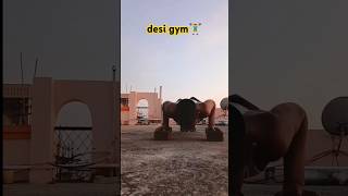 Desi gym 🏋️ minivlogyoutubeshorts shorts shortsfeed [upl. by Peti]