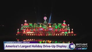 Larsens Light Show Americas Largest Holiday DriveUp Display [upl. by Belter]