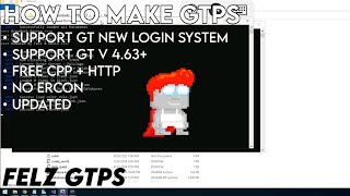 How To Make Growtopia Private Server GTPS New Support New login System v463 [upl. by Hauhsoj]