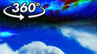 360° VR Visuals  Surreal Space amp Clouds Ver02 [upl. by Savihc349]