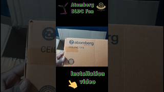 Atomberg BLDC Fan Unboxing  fan atomberg bldcfan trending [upl. by Limaa]