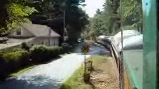 Riding the Winnipesaukee Scenic Railroad part 1 [upl. by Osbert]