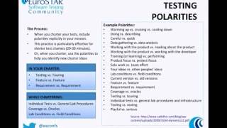 Tips for Writing Better Charters for Exploratory Testing Sessions  EuroSTAR  Michael DKelly [upl. by Cuda953]