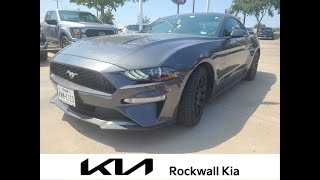 2019 Ford Mustang EcoBoost Premium Rockwall Garland Mesquite Dallas McKinney TX [upl. by Nedla230]