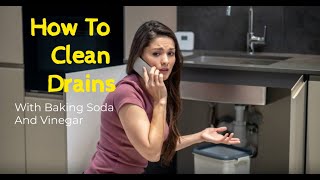 How To Clean Drains With Baking Soda And Vinegar  Bond Cleaning In Brisbane [upl. by Trula]