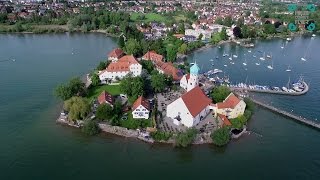 Wasserburg Bodensee Rundflug Aerial Video [upl. by Sayed144]