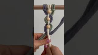 Make a macrame pattern with me [upl. by Inalem700]