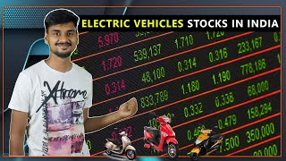 Electric Vehicles Stocks  EV Companies in Stock Market India [upl. by Eniarda330]