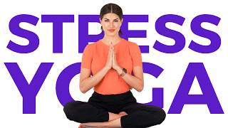 15 minute Yoga for Stress amp Anxiety [upl. by Bloom]