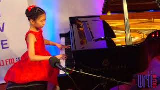 9year old Pianist Anwen Deng performs Chopin  Live from the WRTI 901 Performance Studio [upl. by Woo]