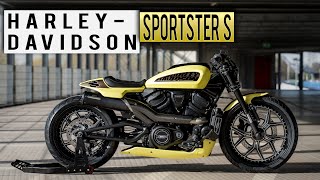 Thunderbike SPS 3  customized HarleyDavidson Sportster S [upl. by Strait]