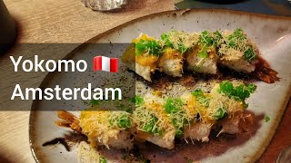 2 mins Amsterdam  Yokomo Japanese Peruvian Nikkei Food [upl. by Boru]