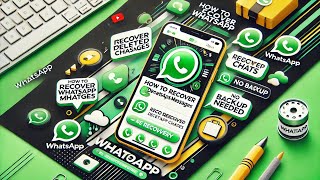 how to recover deleted chat in WhatsApp  WhatsApp ki message ko wapas kaise laen agar delete [upl. by Blasius]