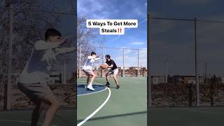 5 Ways To Get More Steals amp Become Lock Down Defender [upl. by Nessnaj]