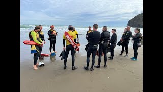 Surf Lifesaving Training [upl. by Hayse]