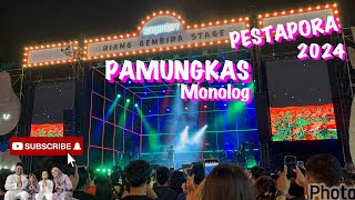 PAMUNGKAS  Monolog di Pestapora 2024 [upl. by Nelhsa]