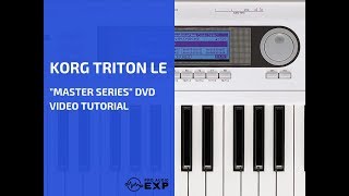 KORG TR  Korg Triton LE Video Tutorial Lesson  Sequencing 1 PlayRecord Menu Overview [upl. by Niveb]