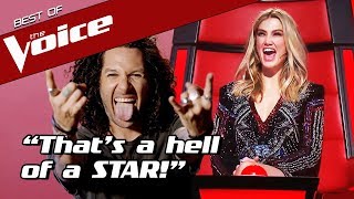 HARD ROCK LEGEND shocks The Voice Coaches with an UNEXPECTED song choice [upl. by Fanchet210]