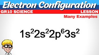 Electron Configuration Grade 10 [upl. by Schweiker]