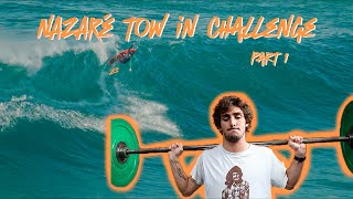 NO FILTER BY TONY LAUREANO EP3 NAZARE TOW IN CHALLENGE PART 1 [upl. by Nayrbo921]