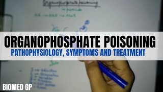 Organophosphates Pathophysiology symptoms and treatment BioMed GP [upl. by Gnouhk]