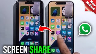 How to Share Screen During Video Calls on WhatsApp [upl. by Alysia982]