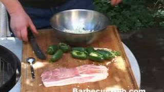 How to grill Jalapeno Popper Peppers  Recipe [upl. by Gurevich217]