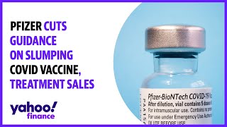 Pfizer cuts guidance on slumping COVID vaccine treatment sales [upl. by Aitnyc]