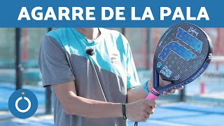 Cómo AGARRAR la PALA de PÁDEL ✋🎾 Pádel para PRINCIPIANTES [upl. by Ahsinav]