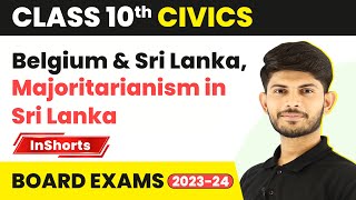 Belgium and Sri Lanka Majoritarianism in Sri Lanka  Class 10 Civics Inshorts 202324 [upl. by Amihc646]